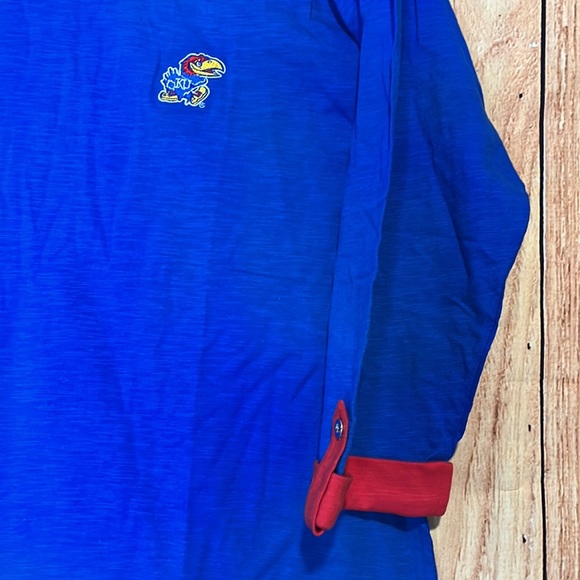 The University of Kansas Jayhawks Woman’s blouse NEW - Picture 2 of 8